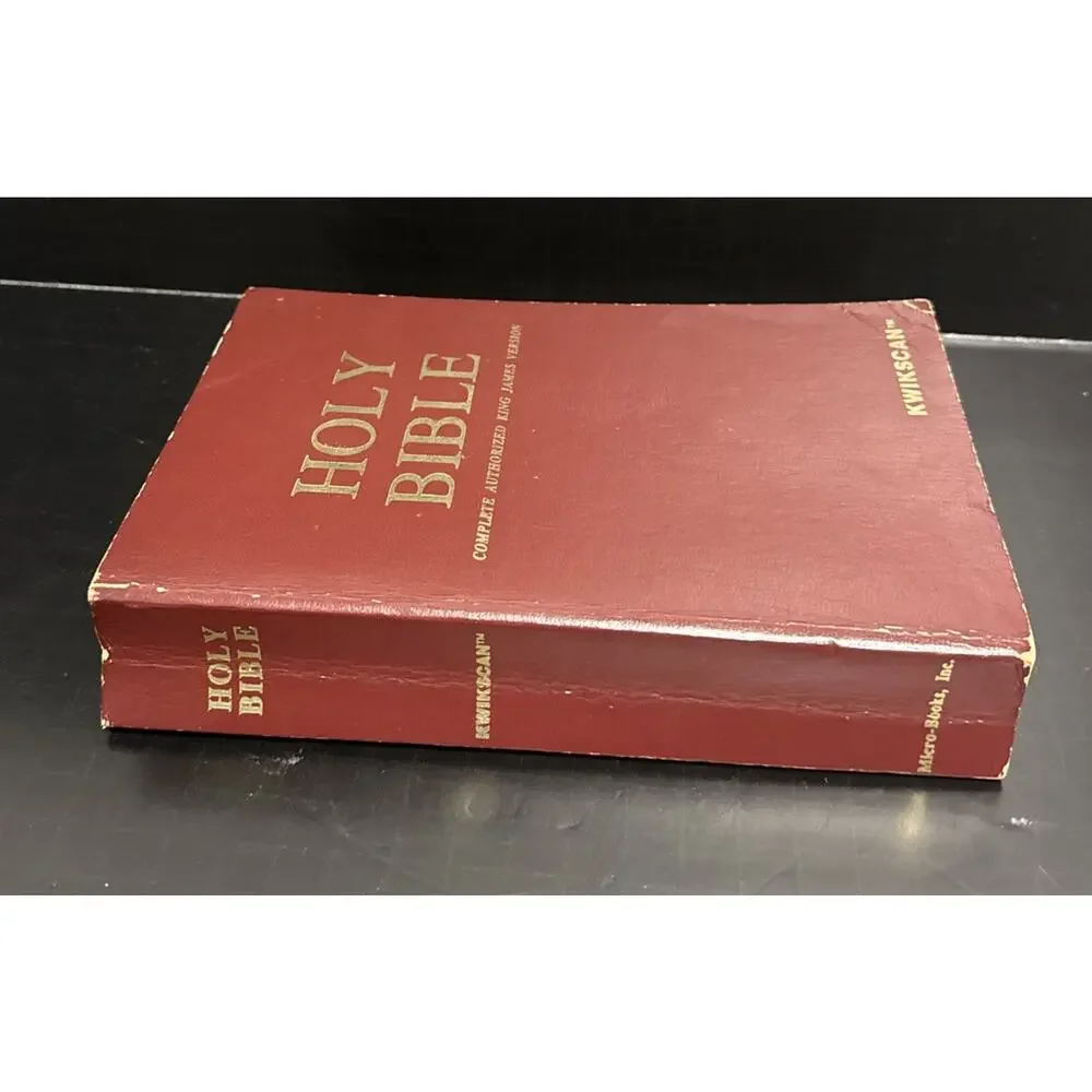 The Holy Bible In Kwikscan Complete Authorized King James Version